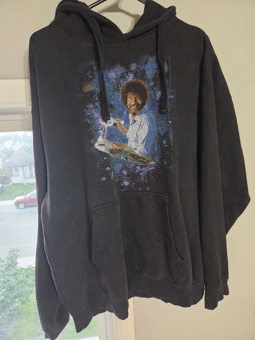 HMV Bob Ross graphic hoodie